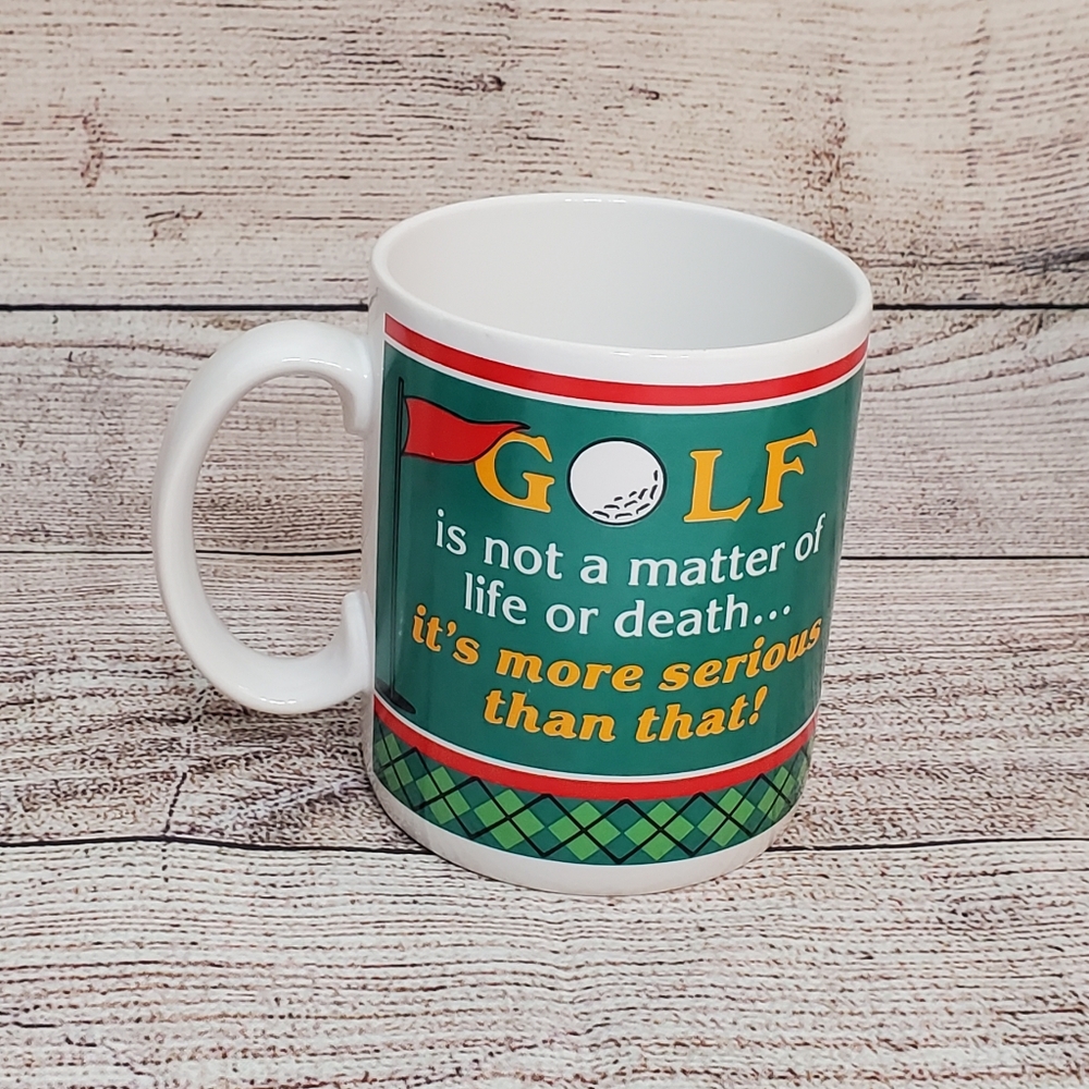 Golf coffee mug